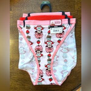 Women Strawberry Shortcake Bikini Underwear 3 pk Size XL 16-18